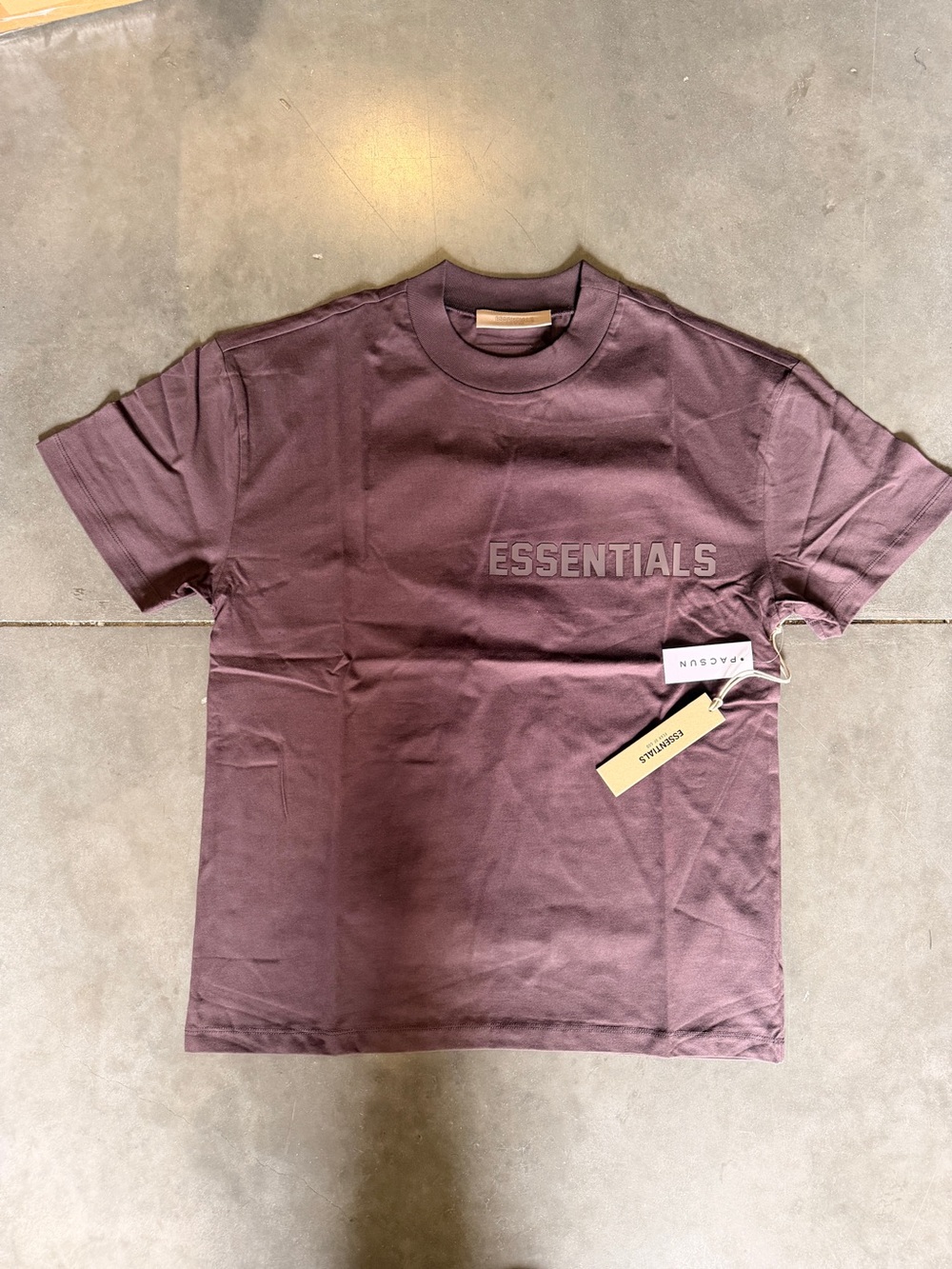 Essentials Fear of God Plum T-Shirt